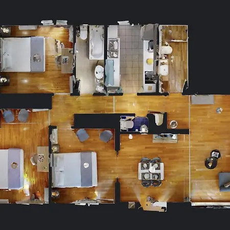 Avec 3 chambre Appartement